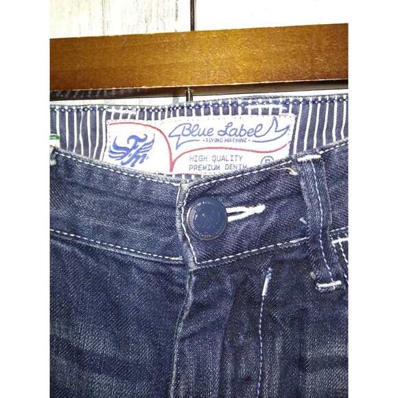 Blue Label Flying Machine Distressed Jeans Styled in Italy 29x34 meas 31x34 - Picture 4 of 12